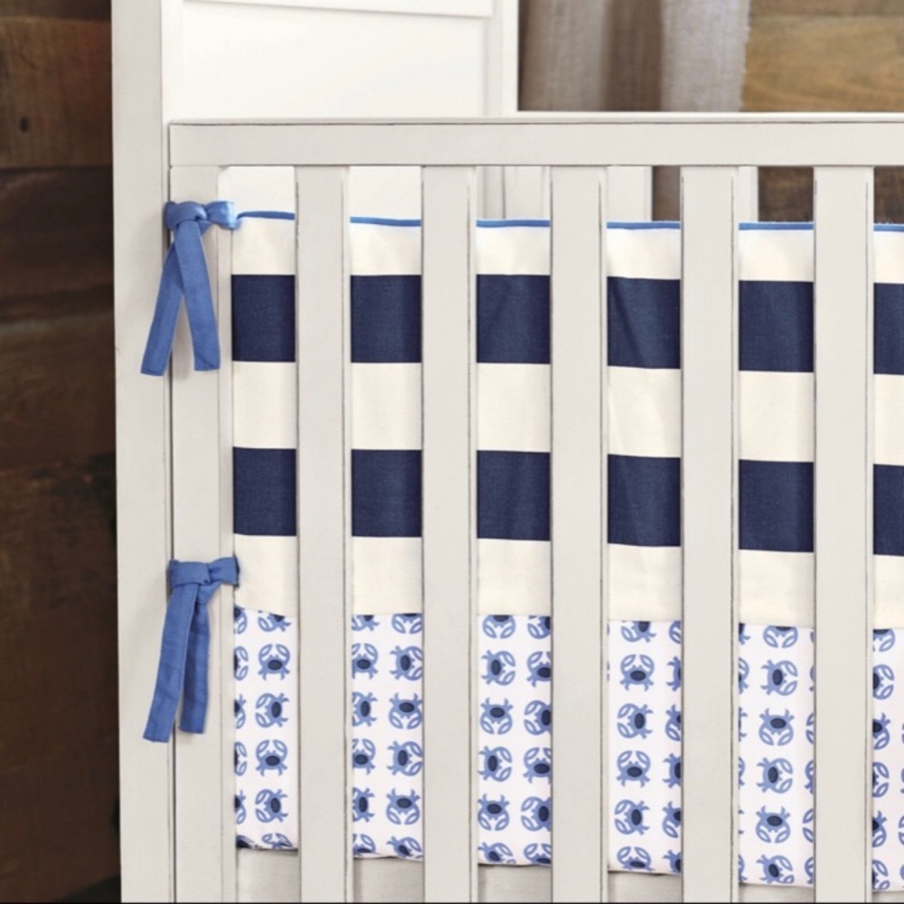 Serena and lily crab crib sheet
